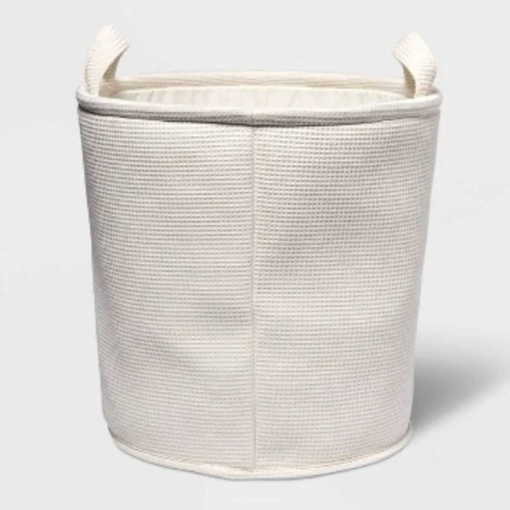 Pillowfort Large Waffle Storage Basket